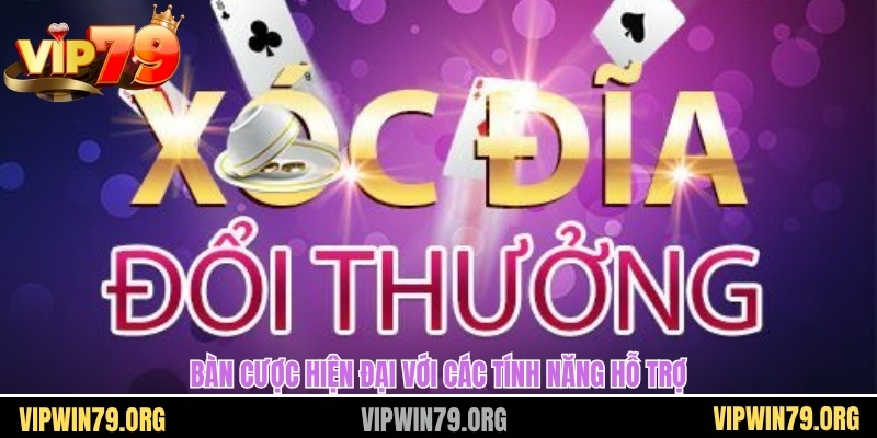 Bàn cược hiện đại với các tính năng hỗ trợ